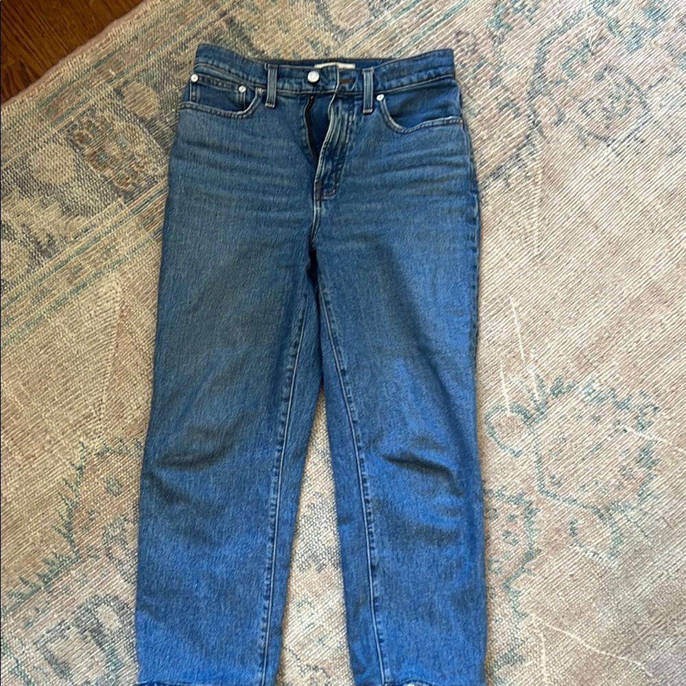 Madewell Indigo Denim Jeans
